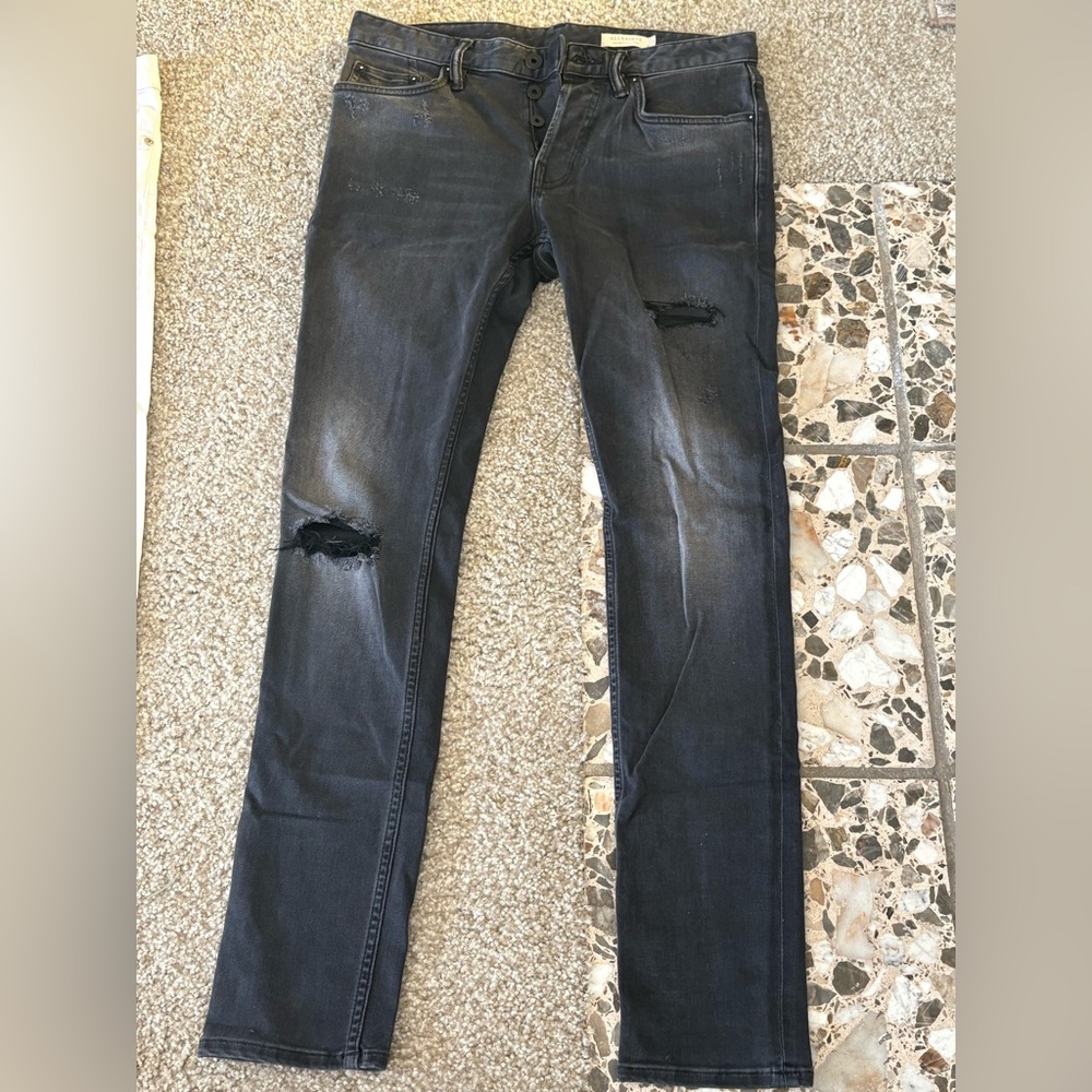 All Saints Distressed Jeans
